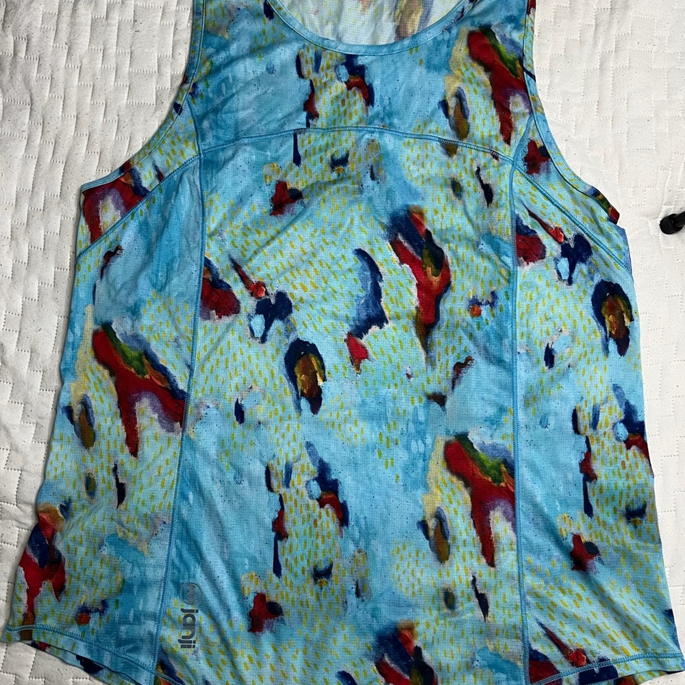 Women's Multicolor Running Tank Top